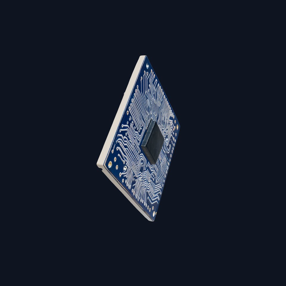 Blue Circuit Board model pack